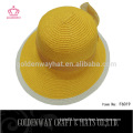 ladies fashion paper straw beach hat